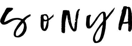 SONYA Font sample to identify the typeface on WhatFontIs