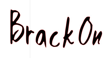 Brack On Font sample to identify the typeface on WhatFontIs