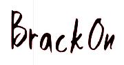 Brack On Font sample uploaded by CPERRYRN to identify the typeface on WhatFontIs