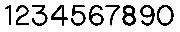 Numbers? Font sample uploaded by chichianello to identify the typeface on WhatFontIs