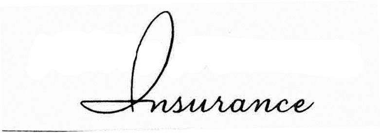 Insurance Font sample to identify the typeface on WhatFontIs