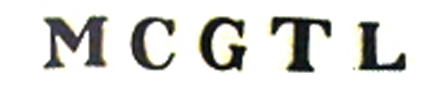 MCGTL Font sample to identify the typeface on WhatFontIs