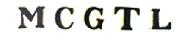 MCGTL Font sample uploaded by charmingst to identify the typeface on WhatFontIs