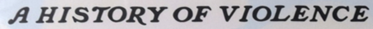A History of Violence Font sample to identify the typeface on WhatFontIs