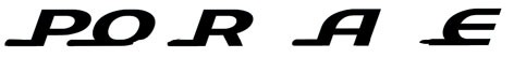 PORAE Font sample to identify the typeface on WhatFontIs