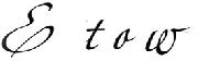 Etow Font sample uploaded by charmingst to identify the typeface on WhatFontIs
