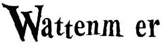 Watten Font sample to identify the typeface on WhatFontIs