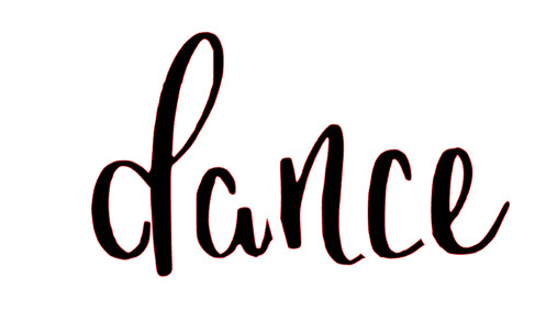 dance Font sample to identify the typeface on WhatFontIs
