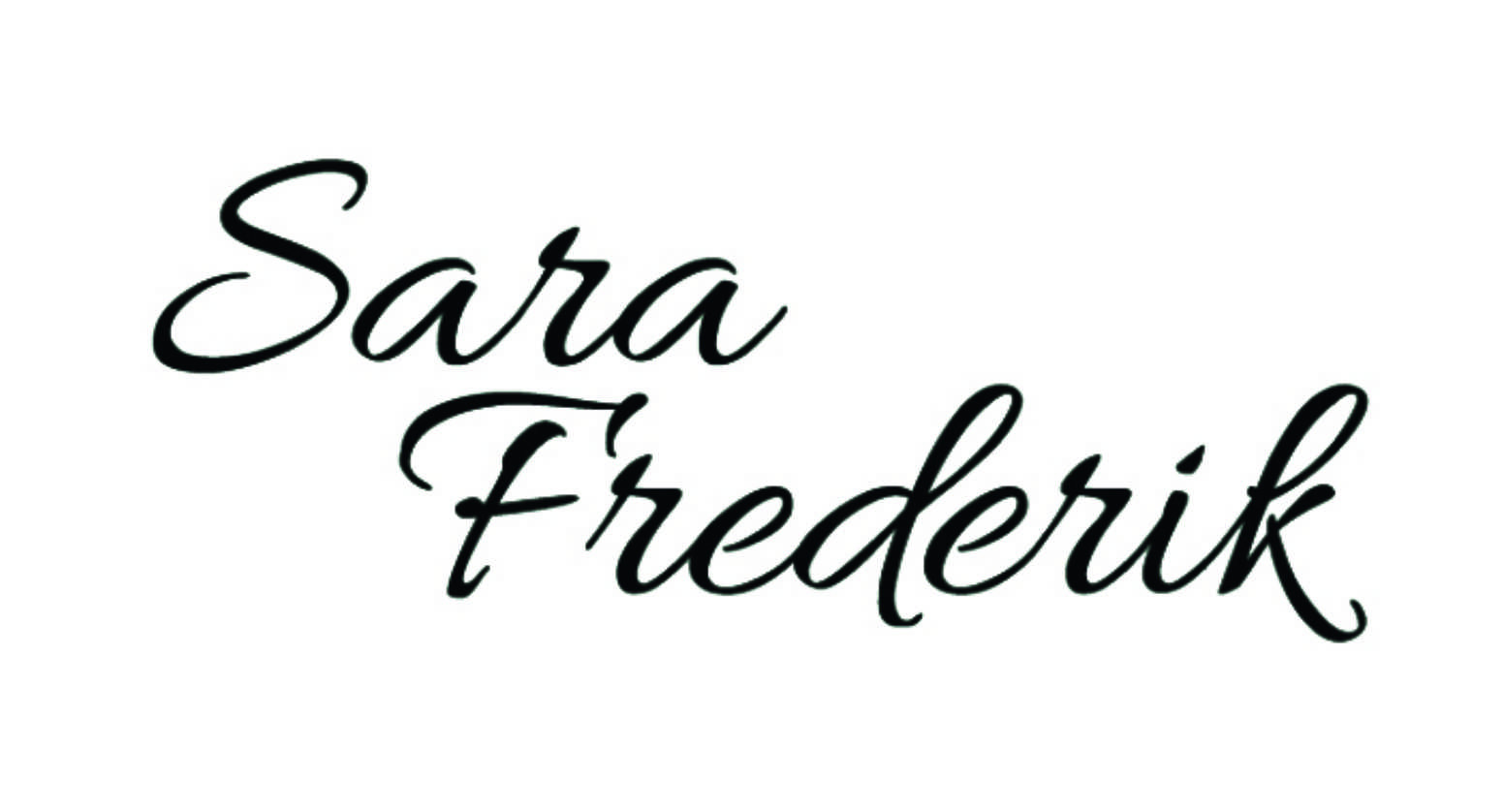 Sara Frederik Font sample to identify the typeface on WhatFontIs