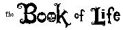 "The Book of Life" logo font (not "El Skeleto")