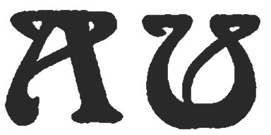 AU Font sample to identify the typeface on WhatFontIs