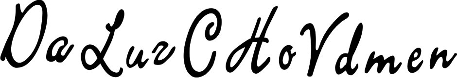 DaLuzCHoVmen Font sample to identify the typeface on WhatFontIs