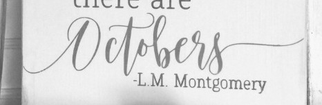 Octobers font