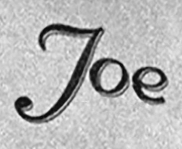 Joe font