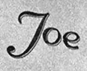 Joe font