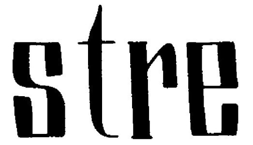 stre font