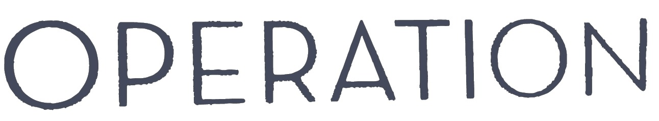 OPERATION Font sample to identify the typeface on WhatFontIs