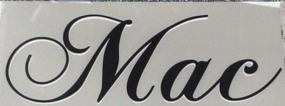 Mac Font sample to identify the typeface on WhatFontIs