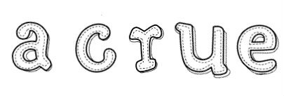 acrue Font sample to identify the typeface on WhatFontIs