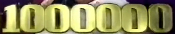 1 Million font Font sample to identify the typeface on WhatFontIs