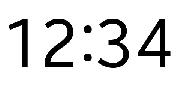 Galaxy Note 3 (Android 4.3) Clock Widget: 12:34 Font sample uploaded by Helveticus to identify the typeface on WhatFontIs