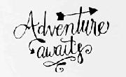 Adventure awaits Font sample uploaded by  to identify the typeface on WhatFontIs