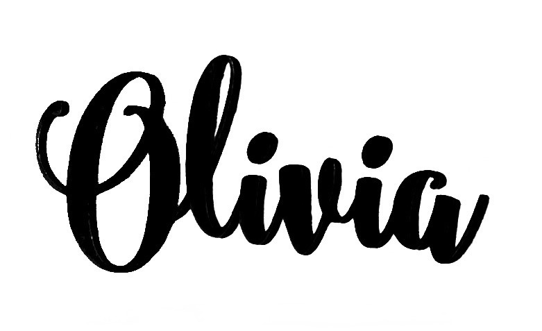 Olivia Font sample to identify the typeface on WhatFontIs
