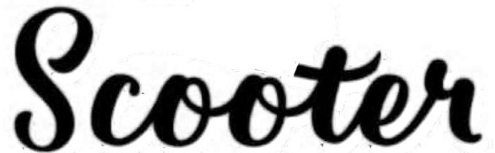 Scooter Font sample to identify the typeface on WhatFontIs