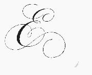 Beautiful E script Font sample uploaded by alliehabgood to identify the typeface on WhatFontIs