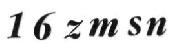 16zmsn Font sample uploaded by charmingst to identify the typeface on WhatFontIs