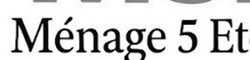 Menage 5 Et Font sample to identify the typeface on WhatFontIs