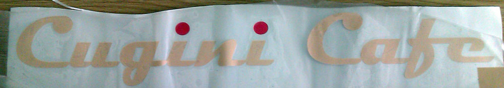 Cugini Cafe Font sample to identify the typeface on WhatFontIs