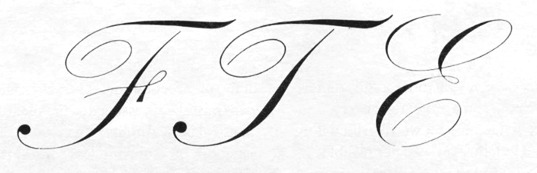 Help! F T E Font sample to identify the typeface on WhatFontIs