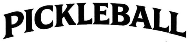 PICKLEBALL Font sample to identify the typeface on WhatFontIs