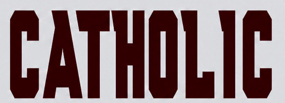 CATHOLIC Font sample to identify the typeface on WhatFontIs