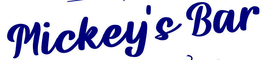 Mickey's Bar Font sample to identify the typeface on WhatFontIs