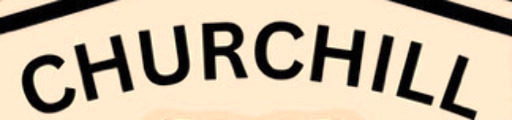 CHURCHILL Font sample to identify the typeface on WhatFontIs
