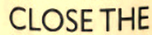 Recognize the font?