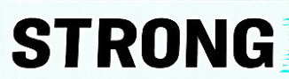 STRONG Font sample to identify the typeface on WhatFontIs