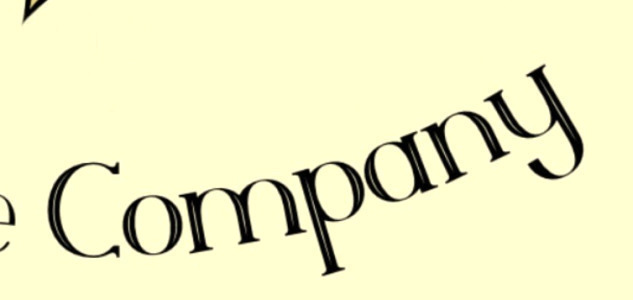 Company Font sample to identify the typeface on WhatFontIs