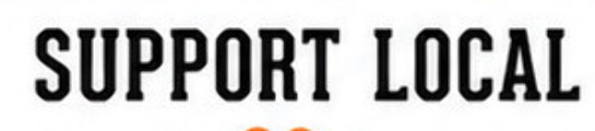 SUPPORT LOCAL Font sample to identify the typeface on WhatFontIs