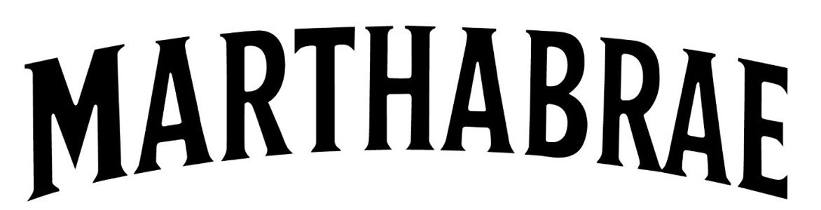 MARTHABRAE Font sample to identify the typeface on WhatFontIs