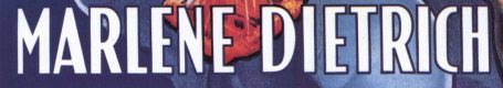 MARLENE DIETRICH Font sample to identify the typeface on WhatFontIs
