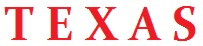 TEXAS Font sample to identify the typeface on WhatFontIs