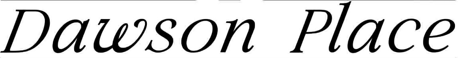 Dawson Place Font sample to identify the typeface on WhatFontIs