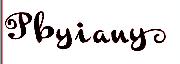 Pbyiany Font sample uploaded by CPERRYRN to identify the typeface on WhatFontIs