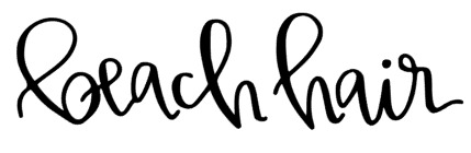 beach hair Font sample to identify the typeface on WhatFontIs