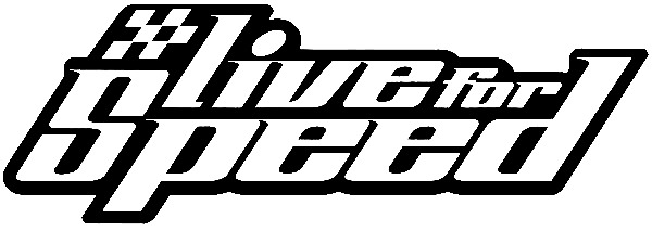 live for speed Font sample to identify the typeface on WhatFontIs