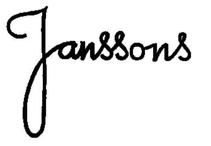 Janssons Font sample to identify the typeface on WhatFontIs