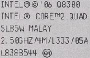 INTEL (m) (c) ' 06 Q8300 Font sample uploaded by maksii to identify the typeface on WhatFontIs